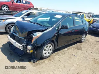 2007 Toyota Prius with VIN JTDKB20U473285439, listed as a IAAI auction lot 41993639 with 217,571 mi miles. Bid and sale history available at carsss.com. Image 2.