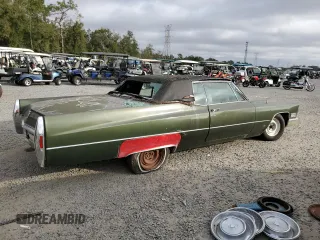 1968 Cadillac Eldorado z VIN J8277779, wystawiony jako Copart lot #84487964 z przebiegiem 92 328 mil mil oraz Czysty tytuł • Clean title. Historia ofert i sprzedaży dostępna na DreamBid. Obrazek 3.