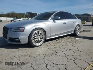 2015 Audi A4 Premium with VIN WAUAFAFL0FN016041, listed as a Copart auction lot 52590795 with 126,678 mi miles and Clean Title. Bid and sale history available at carsss.com. Image 1.