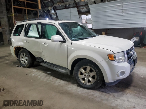 2012 Ford Escape Limited with VIN 1FMCU9EG5CKA70481, listed as a Copart auction lot 54119885 with 97,825 mi miles and Salvage Title. Bid and sale history available at DreamBid. Image 4.