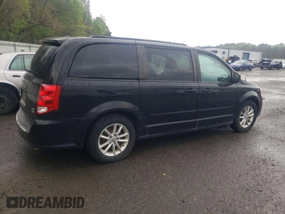 2015 Dodge Grand Caravan SXT with VIN 2C4RDGCG2FR648841, listed as a Copart auction lot 51134455 with 121,570 mi miles and Salvage Title. Bid and sale history available at DreamBid. Image 3.