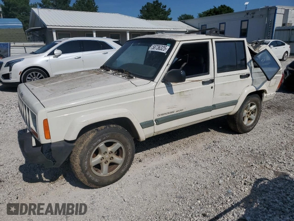 1999 Jeep Cherokee Sport z VIN 1J4FF68S3XL597049, wystawiony jako Copart lot #58736325 z przebiegiem 134 684 mil mil oraz Nie do naprawy • Non repairable. Historia ofert i sprzedaży dostępna na DreamBid. Obrazek 1.