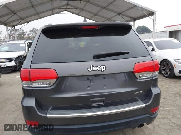 2014 Jeep Grand Cherokee Limited with VIN 1C4RJEBG0EC555774, listed as a IAAI auction lot 42160952 with 102,076 mi miles and . Bid and sale history available at DreamBid. Image 16.