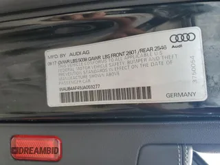 2018 Audi S4 Premium Plus with VIN WAUB4AF49JA059277, listed as a Copart auction lot 62428754 with 111,460 mi miles and Salvage Title. Bid and sale history available at carsss.com. Image 12.