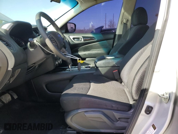 2018 Nissan Pathfinder S with VIN 5N1DR2MM2JC635328, listed as a Copart auction lot 48247665 with 91,720 mi miles and Salvage Title. Bid and sale history available at DreamBid. Image 7.