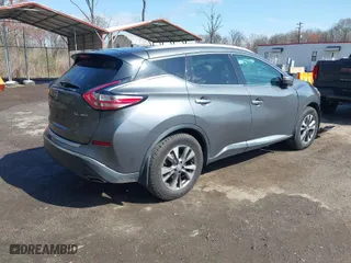 2015 Nissan Murano Platinum with VIN 5N1AZ2MH0FN217772, listed as a IAAI auction lot 41918231 with 168,952 mi miles. Bid and sale history available at carsss.com. Image 4.
