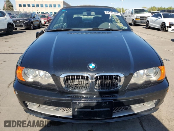 2001 BMW 3 Series 330Ci with VIN WBABS53491EV85399, listed as a Copart auction lot 74510704 with 82,382 mi miles and Salvage Title. Bid and sale history available at carsss.com. Image 5.