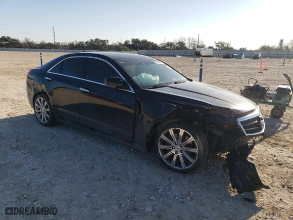 2013 Cadillac ATS Luxury with VIN 1G6AB5S37D0124178, listed as a Copart auction lot 86014844 with 145,825 mi miles and Salvage Title. Bid and sale history available at carsss.com. Image 4.