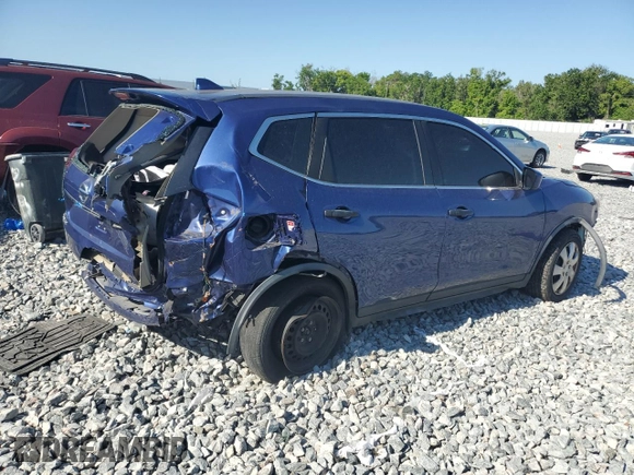 2019 Nissan Rogue SV with VIN KNMAT2MVXKP518690, listed as a Copart auction lot 52769835 with 95,307 mi miles and Clean Title. Bid and sale history available at carsss.com. Image 3.