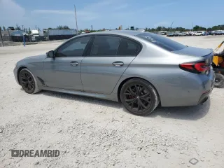2023 BMW 5 Series 530i with VIN WBA53BH08PWY14852, listed as a Copart auction lot 60322765 with 15,425 mi miles and Clean title. Bid and sale history available at DreamBid. Image 2.