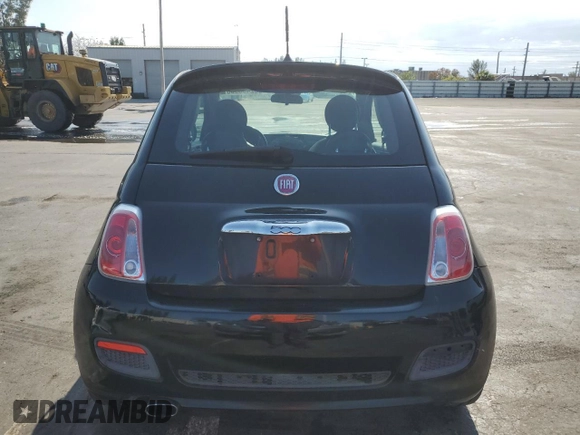 2015 FIAT 500 Sport with VIN 3C3CFFBR6FT707324, listed as a Copart auction lot 52403905 with 61,937 mi miles and Clean Title. Bid and sale history available at carsss.com. Image 6.