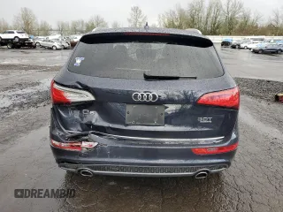 2017 Audi Q5 Premium Plus with VIN WA1D7AFP5HA001992, listed as a Copart auction lot 46719625 with 70,737 mi miles and Salvage title. Bid and sale history available at DreamBid. Image 6.
