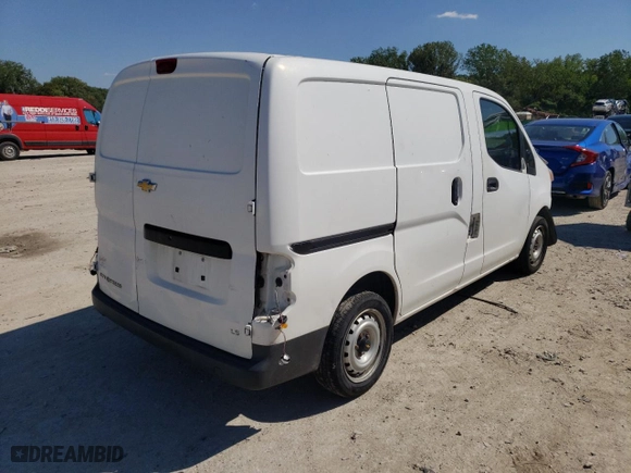 2017 Chevrolet City Express Cargo Van LS with VIN 3N63M0YN0HK694773, listed as a Copart auction lot 59318132 with NaN miles. Bid and sale history available at carsss.com. Image 4.