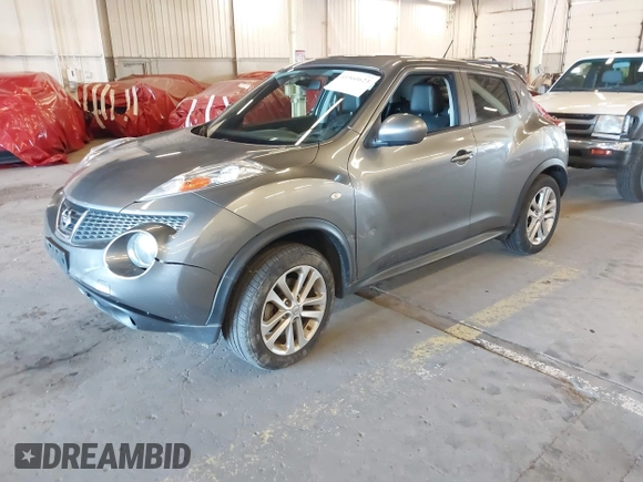 2014 Nissan Juke S with VIN JN8AF5MV3ET360332, listed as a IAAI auction lot 41560623 with 58,040 mi miles. Bid and sale history available at carsss.com. Image 2.