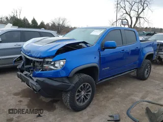 2018 Chevrolet Colorado 4WD ZR2 with VIN 1GCGTEEN7J1208489, listed as a IAAI auction lot 41314735 with 27,600 mi miles. Bid and sale history available at carsss.com. Image 18.