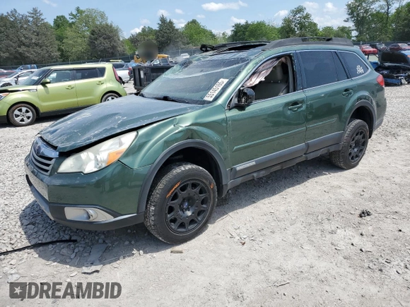 2011 Subaru Outback Limited Power Moon z VIN 4S4BRELC3B2408898, wystawiony jako Copart lot #55145165 z przebiegiem 105 381 mil mil oraz Czysty tytuł • Clean title. Historia ofert i sprzedaży dostępna na DreamBid. Obrazek 1.