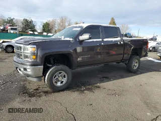 2015 Chevrolet Silverado 1500 LT with VIN 3GCUKREC5FG490958, listed as a Copart auction lot 51644285 with 165,280 mi miles and Clean Title. Bid and sale history available at DreamBid. Image 1.