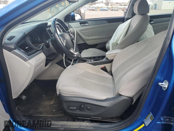 2018 Hyundai Sonata SEL with VIN 5NPE34AFXJH618485, listed as a Copart auction lot 50885105 with 70,569 mi miles and Salvage Title. Bid and sale history available at DreamBid. Image 7.