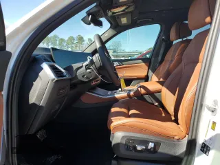 2025 BMW X5 xDrive40i with VIN 5UX23EU05S9Y55524, listed as a Copart auction lot 45135275 with 1,442 mi miles and Salvage Title. Bid and sale history available at carsss.com. Image 7.
