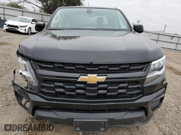 2021 Chevrolet Colorado 2WD Work Truck with VIN 1GCGSBEN3M1119864, listed as a Copart auction lot 87902535 with 56,005 mi miles and Salvage title. Bid and sale history available at DreamBid. Image 5.