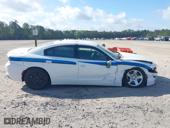 2019 Dodge Charger Police with VIN 2C3CDXAT3KH599711, listed as a IAAI auction lot 41906214 with 80,462 mi miles and . Bid and sale history available at DreamBid. Image 13.