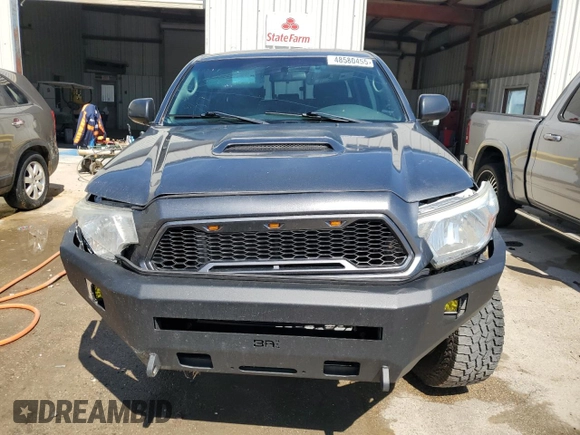 2014 Toyota Tacoma PreRunner with VIN 3TMJU4GN5EM158226, listed as a Copart auction lot 48580455 with Not Provided miles and Salvage Title. Bid and sale history available at DreamBid. Image 5.