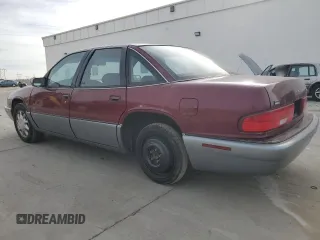 1996 Buick Regal with VIN 2G4WF52K3T1461797, listed as a Copart auction lot 78230324 with 93,303 mi miles and Salvage Title. Bid and sale history available at DreamBid. Image 2.