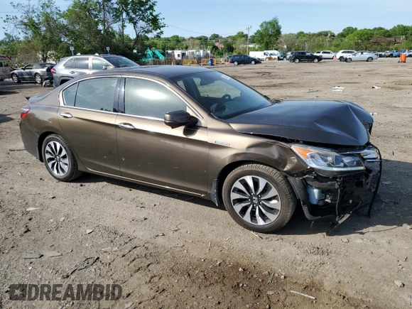 2017 Honda Accord with VIN JHMCR6F36HC017434, listed as a Copart auction lot 55267025 with 83,779 mi miles and Salvage title. Bid and sale history available at DreamBid. Image 4.