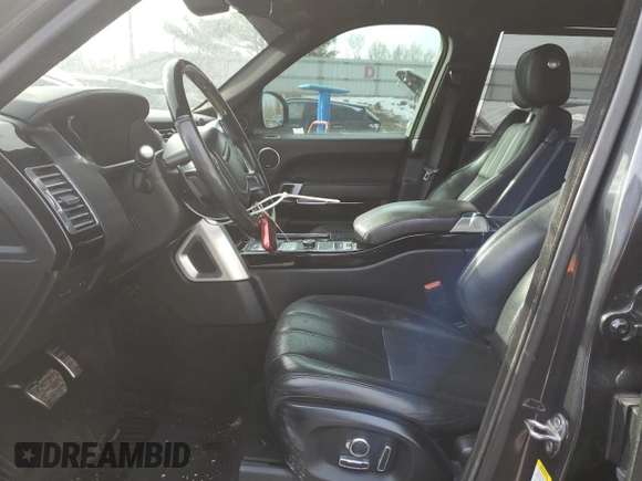 2017 Land Rover Range Rover with VIN SALGS5FE8HA347325, listed as a Copart auction lot 43391445 with 92,181 mi miles and Clean title. Bid and sale history available at DreamBid. Image 7.