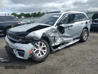 2022 Jeep Grand Cherokee Limited with VIN 1C4RJHBG6N8531726, listed as a Copart auction lot 56791825 with 23,583 mi miles and Salvage title. Bid and sale history available at DreamBid. Image 1.