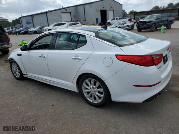 2014 Kia Optima EX with VIN 5XXGN4A75EG336204, listed as a Copart auction lot 51750565 with 159,536 mi miles and Salvage Title. Bid and sale history available at carsss.com. Image 2.