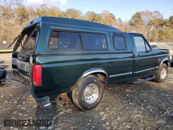 1995 Ford F-150 with VIN 1FTEF15N2SNA42822, listed as a Copart auction lot 80903914 with 0 mi miles and Salvage Title. Bid and sale history available at carsss.com. Image 3.
