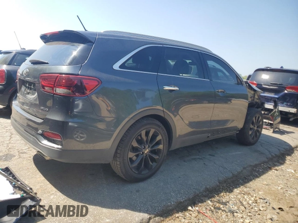2020 Kia Sorento EX with VIN 5XYPH4A5XLG675703, listed as a Copart auction lot 52309365 with 55,882 mi miles and Salvage title. Bid and sale history available at DreamBid. Image 3.