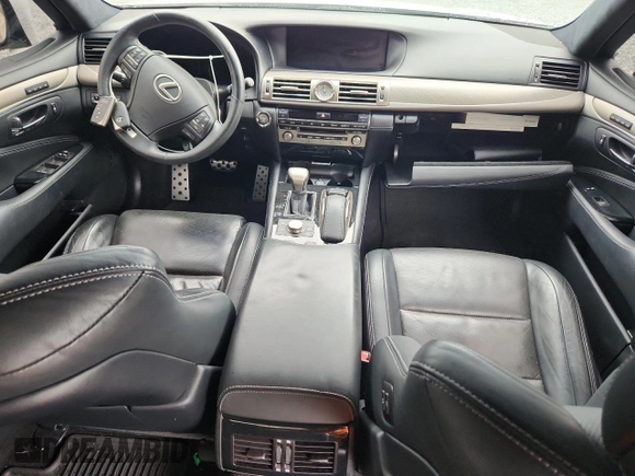 2016 Lexus LS 460 with VIN JTHBL5EF9G5141462, listed as a Copart auction lot 59148345 with 121,060 mi miles and Salvage title. Bid and sale history available at DreamBid. Image 8.