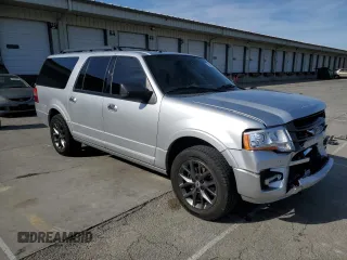 2017 Ford Expedition Max Limited z VIN 1FMJK2AT6HEA67201, wystawiony jako Copart lot #53456885 z przebiegiem 147 647 mil mil oraz Szkody całkowita. Historia ofert i sprzedaży dostępna na DreamBid. Obrazek 4.