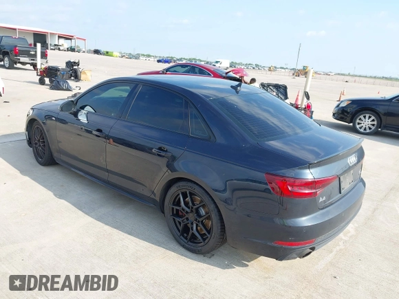 2018 Audi A4 Premium Plus z VIN WAUENAF48JA061984, wystawiony jako IAAI lot #42188859 z przebiegiem 105 155 mil mil oraz . Historia ofert i sprzedaży dostępna na DreamBid. Obrazek 3.