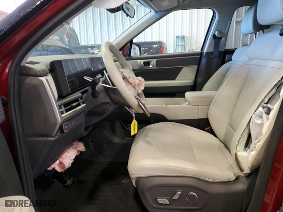 2024 Hyundai Santa Fe SEL with VIN 5NMP2DGL9RH040350, listed as a Copart auction lot 47290055 with 0 mi miles and Salvage Title. Bid and sale history available at carsss.com. Image 7.