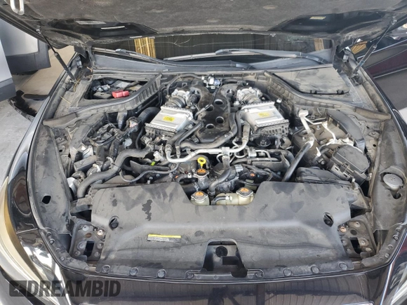 2017 Infiniti Q50 Signature Edition with VIN JN1EV7AP7HM739398, listed as a Copart auction lot 72574484 with 107,823 mi miles and Clean Title. Bid and sale history available at DreamBid. Image 11.