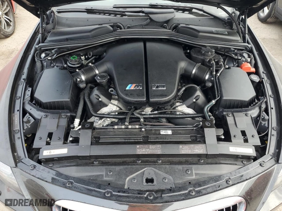 2007 BMW 6 Series M6 with VIN WBSEK93557CY78925, listed as a Copart auction lot 76518944 with 0 mi miles and Salvage Title. Bid and sale history available at carsss.com. Image 11.