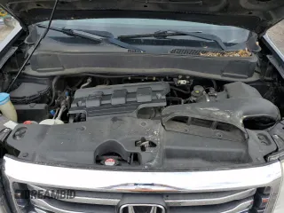 2014 Honda Pilot EX-L with VIN 5FNYF3H73EB015573, listed as a Copart auction lot 54380885 with 197,366 mi miles and Salvage title. Bid and sale history available at DreamBid. Image 12.