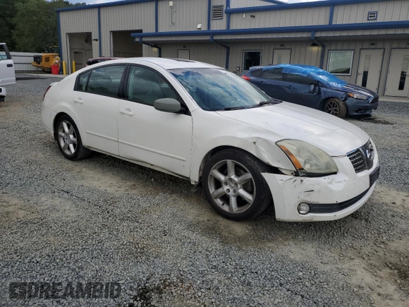 2006 Nissan Maxima 3.5 SE with VIN 1N4BA41E86C815390, listed as a Copart auction lot 72434194 with 185,032 mi miles and Salvage Title. Bid and sale history available at carsss.com. Image 4.
