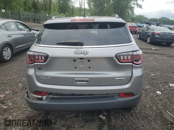 2020 Jeep Compass Latitude with VIN 3C4NJDBB1LT234678, listed as a Copart auction lot 64072925 with 38,997 mi miles and Salvage title. Bid and sale history available at DreamBid. Image 6.