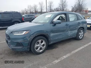 2024 Honda HR-V LX with VIN 3CZRZ2H34RM725791, listed as a IAAI auction lot 41342535 with 18,408 mi miles and . Bid and sale history available at DreamBid. Image 2.