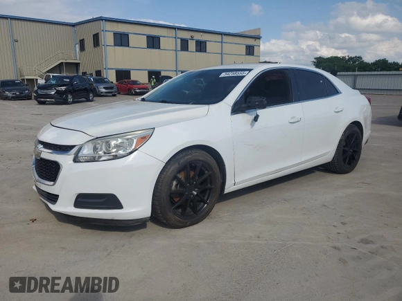 2016 Chevrolet Malibu LT with VIN 1G11C5SA5GF122481, listed as a Copart auction lot 54258555 with 113,867 mi miles and Clean Title. Bid and sale history available at DreamBid. Image 1.