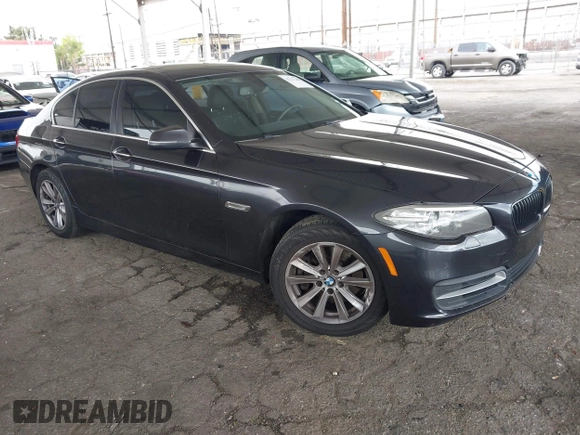 2014 BMW 5 Series 528i with VIN WBA5A5C59ED502669, listed as a IAAI auction lot 42137288 with 241,278 mi miles. Bid and sale history available at carsss.com. Image 1.