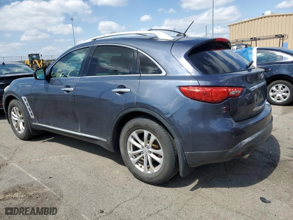 2009 Infiniti FX35 with VIN JNRAS18WX9M156050, listed as a Copart auction lot 50382665 with 228,536 mi miles and Salvage Title. Bid and sale history available at carsss.com. Image 2.