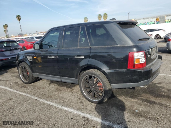 2007 Land Rover Range Rover Sport SC with VIN SALSH23407A986039, listed as a Copart auction lot 86101864 with 160,077 mi miles and Salvage Title. Bid and sale history available at carsss.com. Image 2.