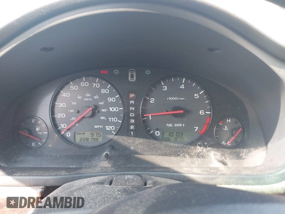 2002 Subaru Legacy Outback with VIN 4S3BH675127655512, listed as a IAAI auction lot 42847353 with 228,198 mi miles and . Bid and sale history available at DreamBid. Image 7.