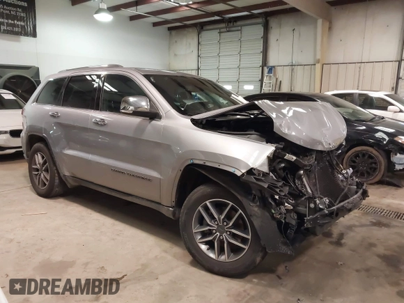 2020 Jeep Grand Cherokee Limited with VIN 1C4RJEBG1LC265430, listed as a IAAI auction lot 41623042 with 82,278 mi miles. Bid and sale history available at carsss.com. Image 1.