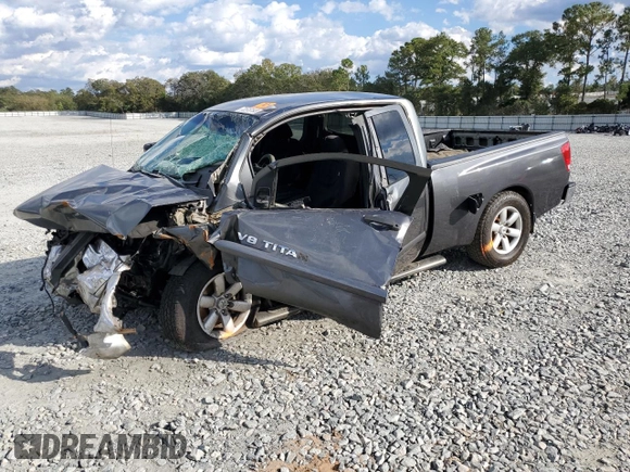 2008 Nissan Titan SE with VIN 1N6AA06AX8N318351, listed as a Copart auction lot 72518193 with 253,363 mi miles and Salvage Title. Bid and sale history available at carsss.com. Image 1.